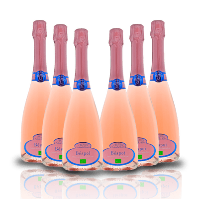 Béspoi Rosé Bio D.O.P. - Spumante Rosé del Lago di Garda - Podere Dei Folli