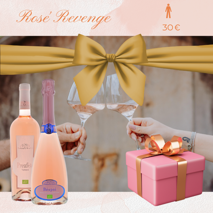 Geschenkgutschein La Rivincita del Rosé - Rosé Rache