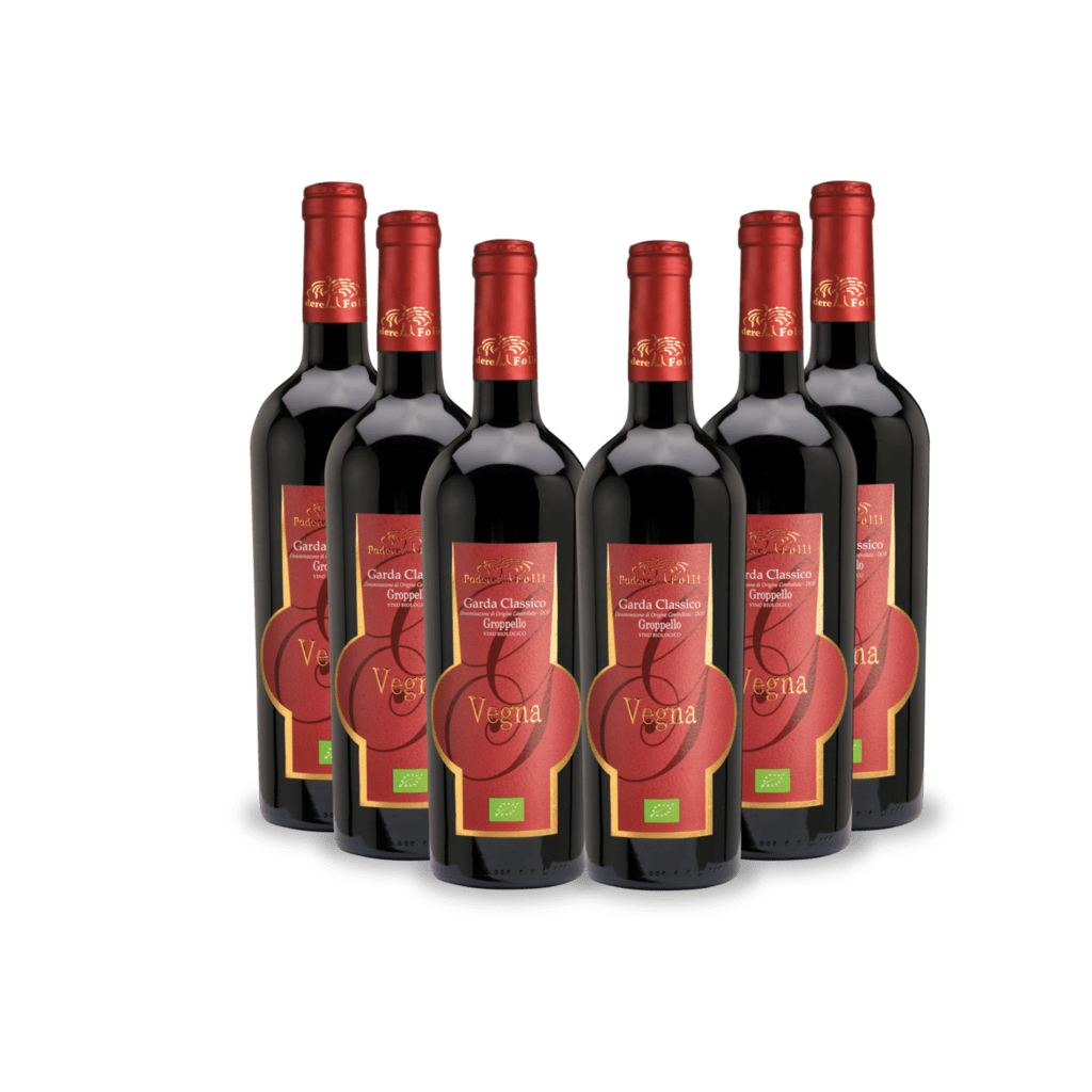 Vegna Bio D.O.P. - Vino Rosso Groppello del Lago di Garda - Podere Dei Folli